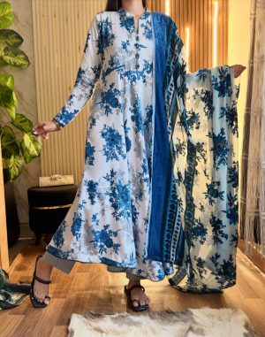 Premium Gown Three Pices