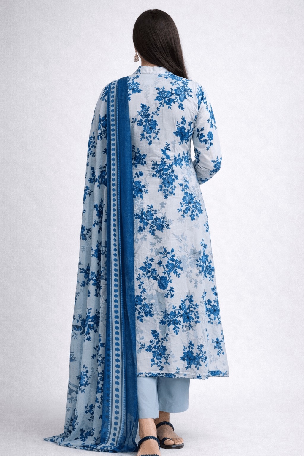 Premium Gown Three Pices - Image 3
